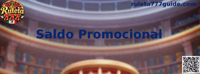 Información sobre Saldo Promocional en Ruleta 777