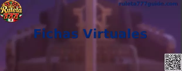 Ejemplo ilustrativo de Fichas Virtuales en una demostración de Ruleta 777